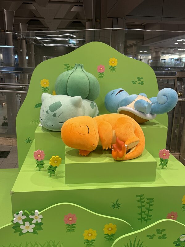 Sleeping Pokemon event at Yokohama Minato Mirai